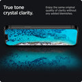 AGL03375 - iPhone 13 Pro Max Screen Protector EZ FIT GLAS.tR SLIM showing the true tone crystal clarity. Enjoy the same original quality of clarity without any  added blemishes