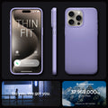 ACS06692 - iPhone 15 Pro Case Thin Fit in iris purple thin fit. do you. we got you.