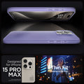 ACS06549 - iPhone 15 Pro Max Case Thin Fit in iris purple designed for iPhone 15 pro max. Thin fit. Minimal to the max.