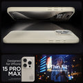 ACS06551 - iPhone 15 Pro Max Case Thin Fit in mute beige designed for iPhone 15 pro max. Thin fit. Minimal to the max.