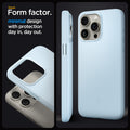 ACS06550 - iPhone 15 Pro Max Case Thin Fit in mute blue sleek form factor. Minimal design with protection day in, day out.