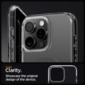 ACS07999 - iPhone 16 Pro Max Case Ultra Hybrid (MagFit) in Graphite crystal clarity. Showcase the original design of the device.