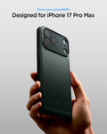 ACS09880 - iPhone 17 Pro Max Thin Fit (MagFit) in abyss green showing check your compatibility.