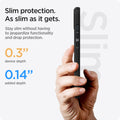 ACS03680 - iPhone 13 Mini Case Mag Armor in black showing the Slim protection. Stay slim without having to jeopardize functionality and drop protection. 0.3