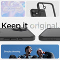ACS08072 - iPhone 16 Plus Case Ultra Hybrid in Matte Black be crystal clear. enjoy pure design. Keep it original. Simply pleasing.
