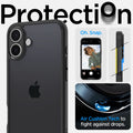 ACS08072 - iPhone 16 Plus Case Ultra Hybrid in Matte Black protection. Oh snap. air cushion tech to fight against drops.