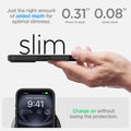ACS08071 - iPhone 16 Plus Case Ultra Hybrid in Frost Black just the right amount of added depth for optimal slimness. 0.31
