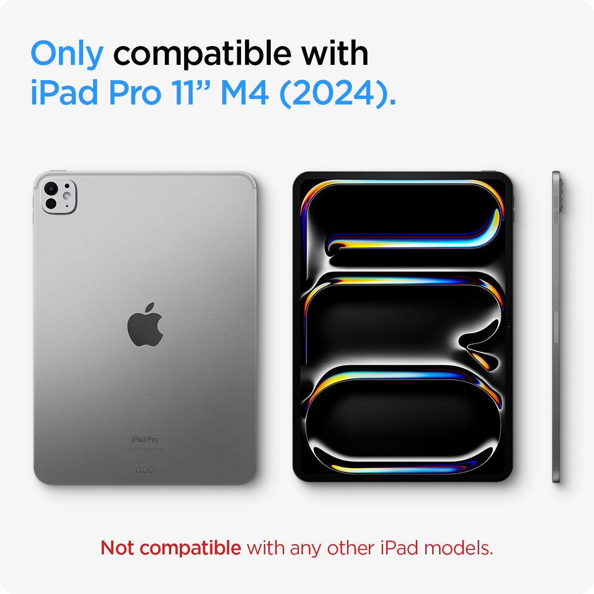 AGL07788 - Only compatible with iPad Pro 11" M4 (2024).  Not compatible with any other iPad models.