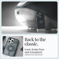 ACS06742 - iPhone 15 Pro Case Classic C1 (MagFit) in graphite  back to the classic. iconic design from 1998 reimagined.