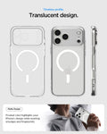 ACS10039 - iPhone 17 Pro Max Ultra Hybrid (MagFit) in Frost White showing long lasting clarity. keep it clear with duraclear.