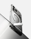 ACS09946 - iPhone 17 Pro Case Ultra Hybrid S (MagFit) showing the device with kickstand extending out