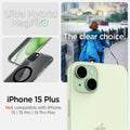 ACS06661 - iPhone 15 Plus Case Ultra Hybrid (MagFit) in black showing the compatibility