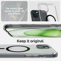 ACS06661 - iPhone 15 Plus Case Ultra Hybrid (MagFit) in black