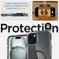 ACS06662 - iPhone 15 Plus Case Ultra Hybrid (MagFit) in graphite showing the protection