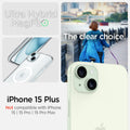 ACS06660 - iPhone 15 Plus Case Ultra Hybrid (MagFit) in white showing the compatibility