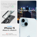 ACS06803 - iPhone 15 Case Ultra Hybrid (MagFit) in black showing the compatibility