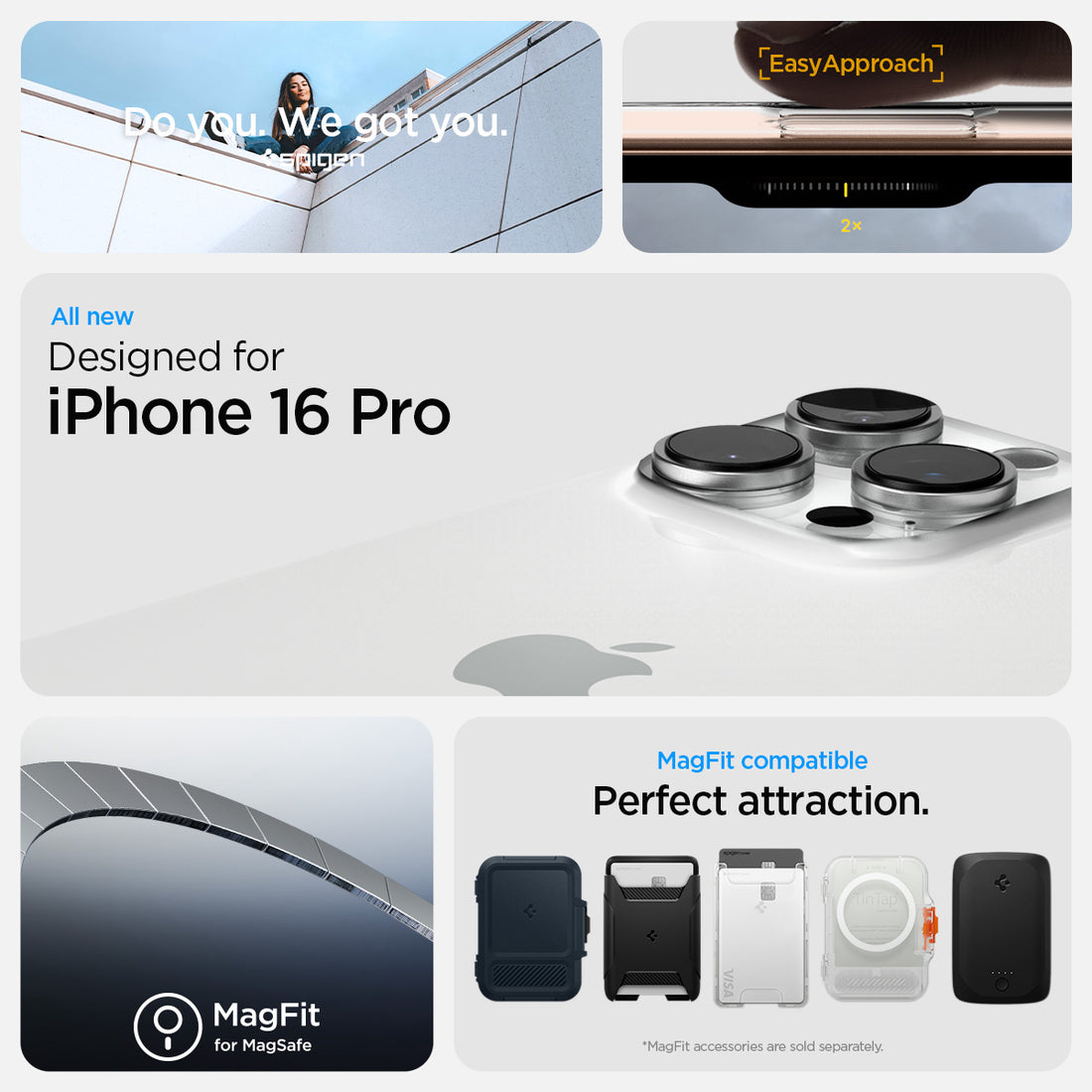 iPhone 16 Pro Series - Clear Crystal MagFit