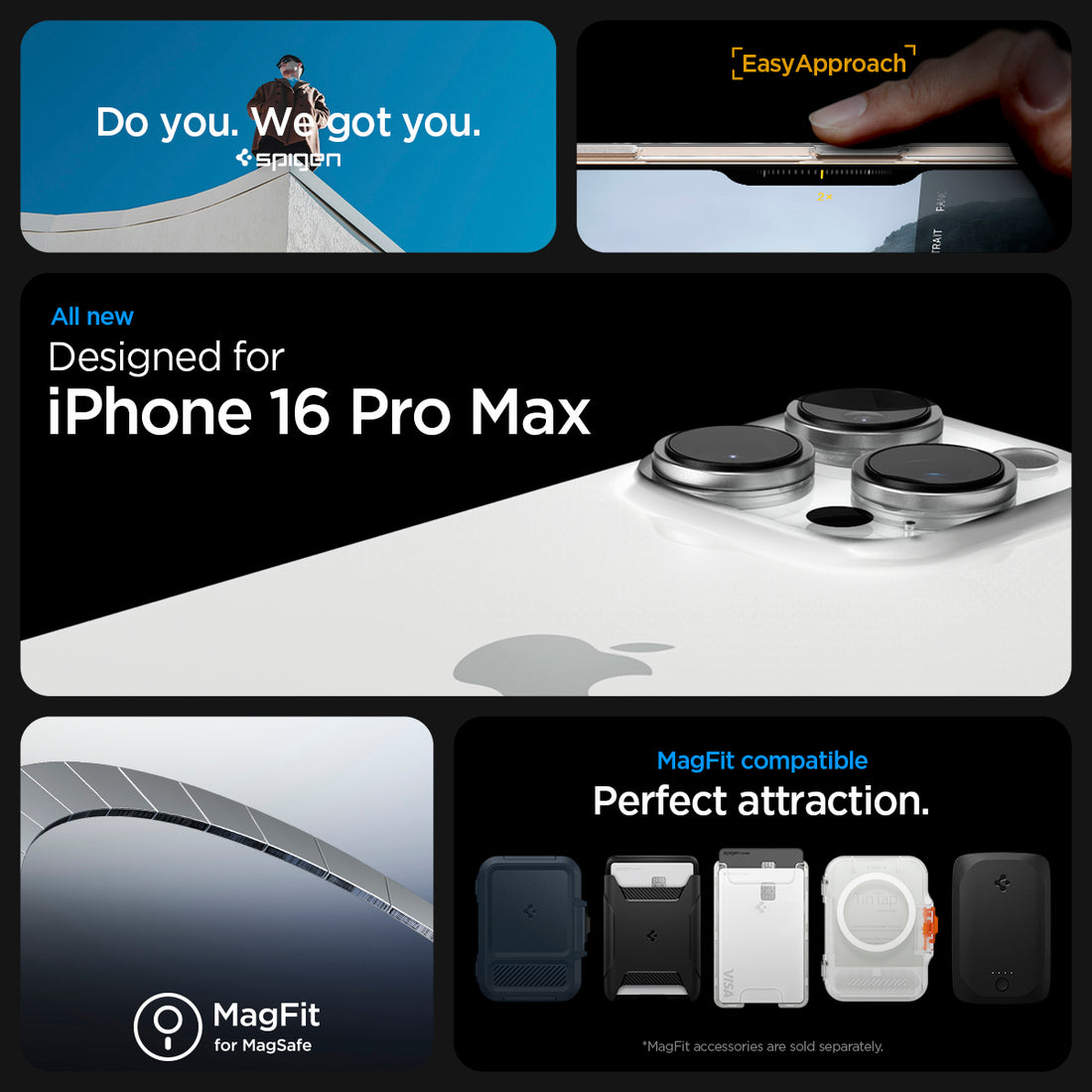 iPhone 16 Pro Max Series - Thin Fit Clear T MagFit