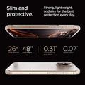 ACS07993 - iPhone 16 Pro Max Case Ultra Hybrid in Frost Clear slim and protective. strong, lightweight, and slim for the best protection every day. 26x drop amount, 48
