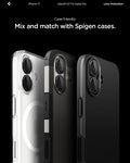 AGL07921 - iPhone 17 Optik Pro EZ Fit Lens Protector showing the case friendliness. Mix and match with Spigen cases