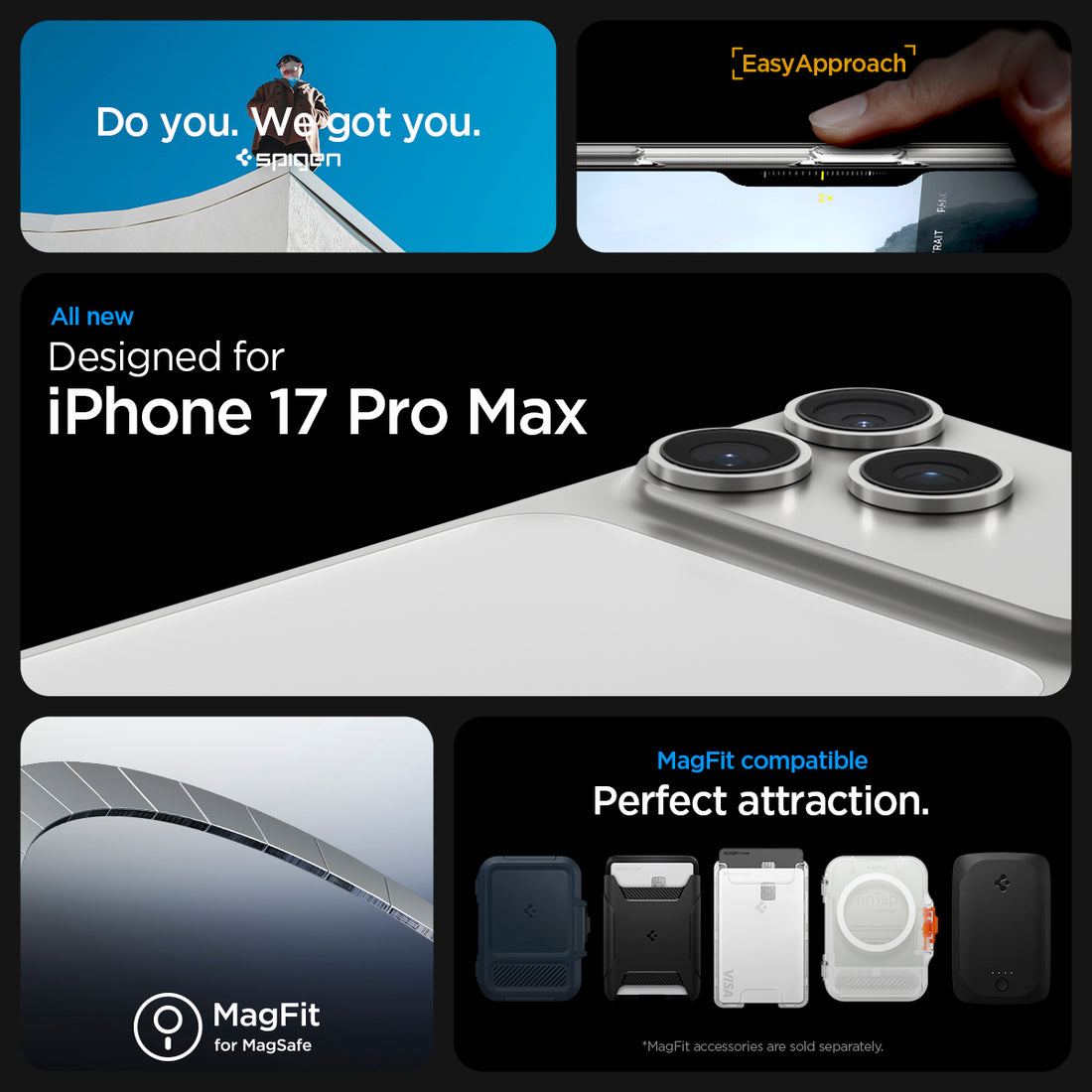 iPhone 17 Pro Max Series - Thin Fit Clear T MagFit