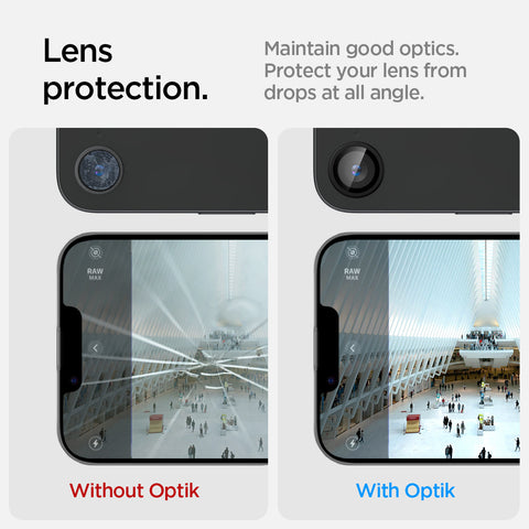 iPhone 16e Series - Optik Pro EZ Fit Lens Protector