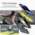 ACS07694 - Pixel 9 Pro Case  Tough Armor in Abyss Green Full coverage extreme protection tech dissipates shocks for more durability. Shock resist.