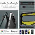 ACS07694 - Pixel 9 Pro Case  Tough Armor in Abyss Green made for google partnered with google for quality and precise craftsmanship.