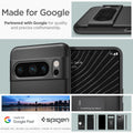 ACS06325 - Pixel 8 Pro Case Thin Fit in black made for google partnered with google for quality and precise craftsmanship.
