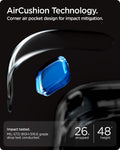 ACS11287 - Pixel 10a Nano Pop (Mag Fit) in Black Sesame showing aircushion technology. corner air pocket design for impact mitigation