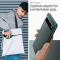 ACS04475 - Pixel 6a Case Liquid Air in midnight green slim design. optimal depth for comfortable grip.