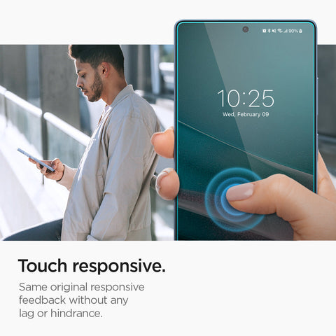 Galaxy S25 Series - GLAS.tR EZ Fit | Clear Screen Protectors - Pack of 2