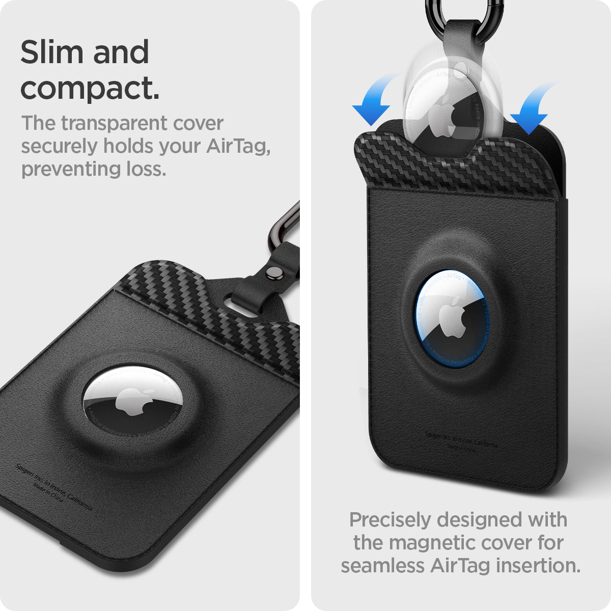 ACP08793 - Tesla AirFit Key Card Holder 2-pack | TO244 showing the slim and compact feature