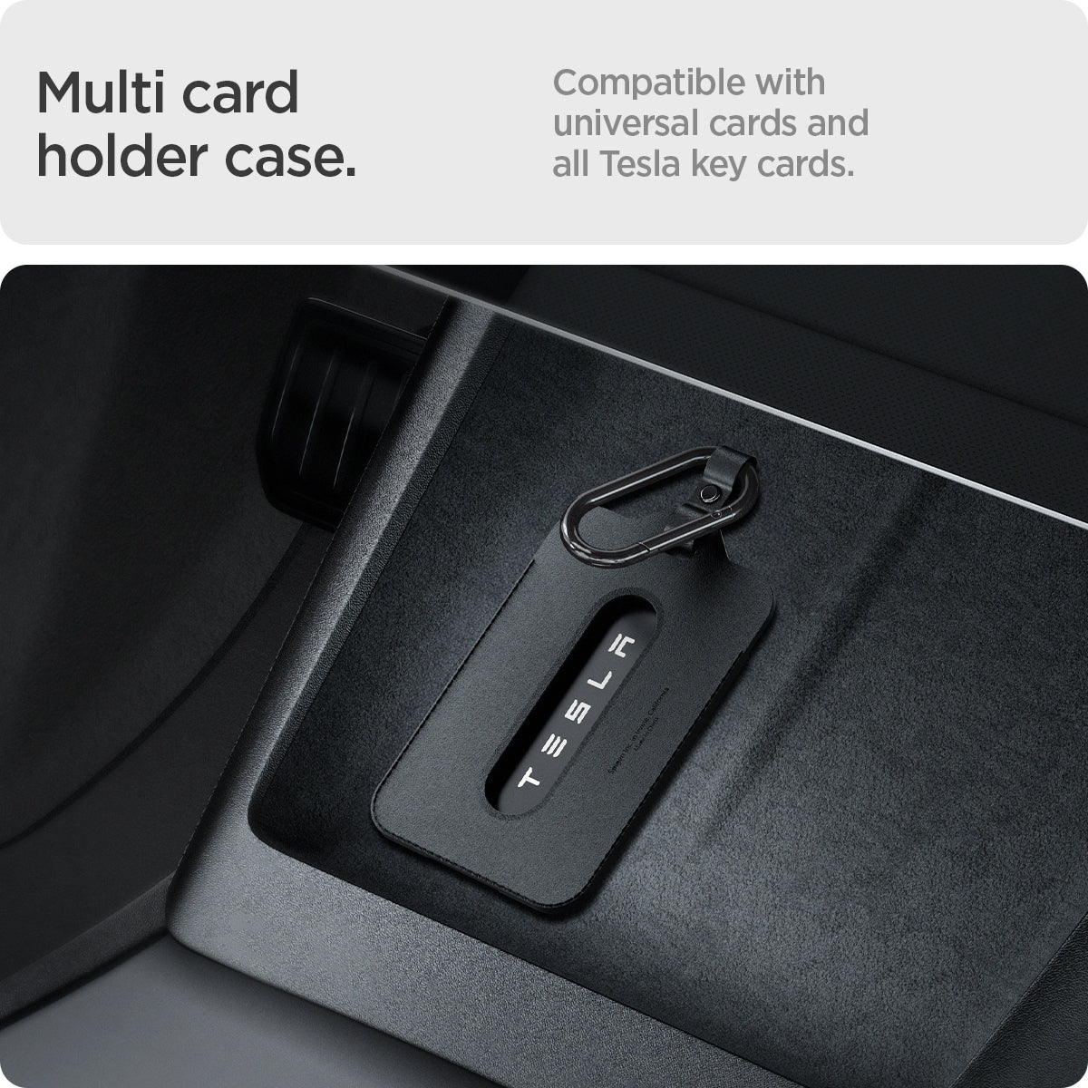 ACP08794 - Tesla AirFit Key Card Holder 2-pack | TO245 showing the multi card holder case