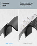 ACP10400 - Garage Wall Protector | WP100 showing the residue free mesh tape designed to leave no marks when removed
