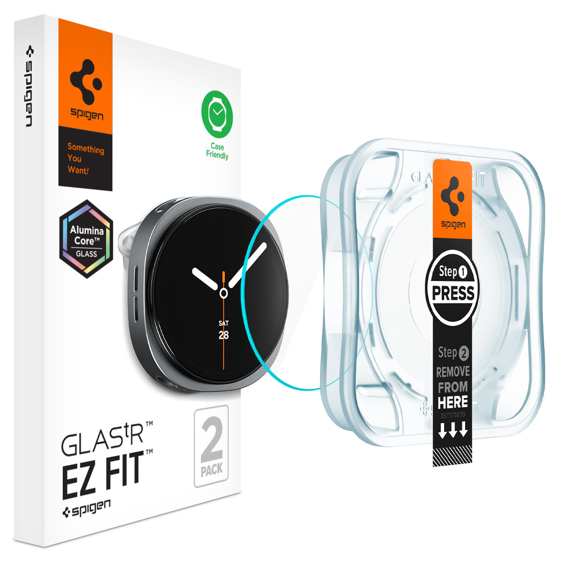 Galaxy Watch 9 / 8 44mm - Glas.tR EZ Fit