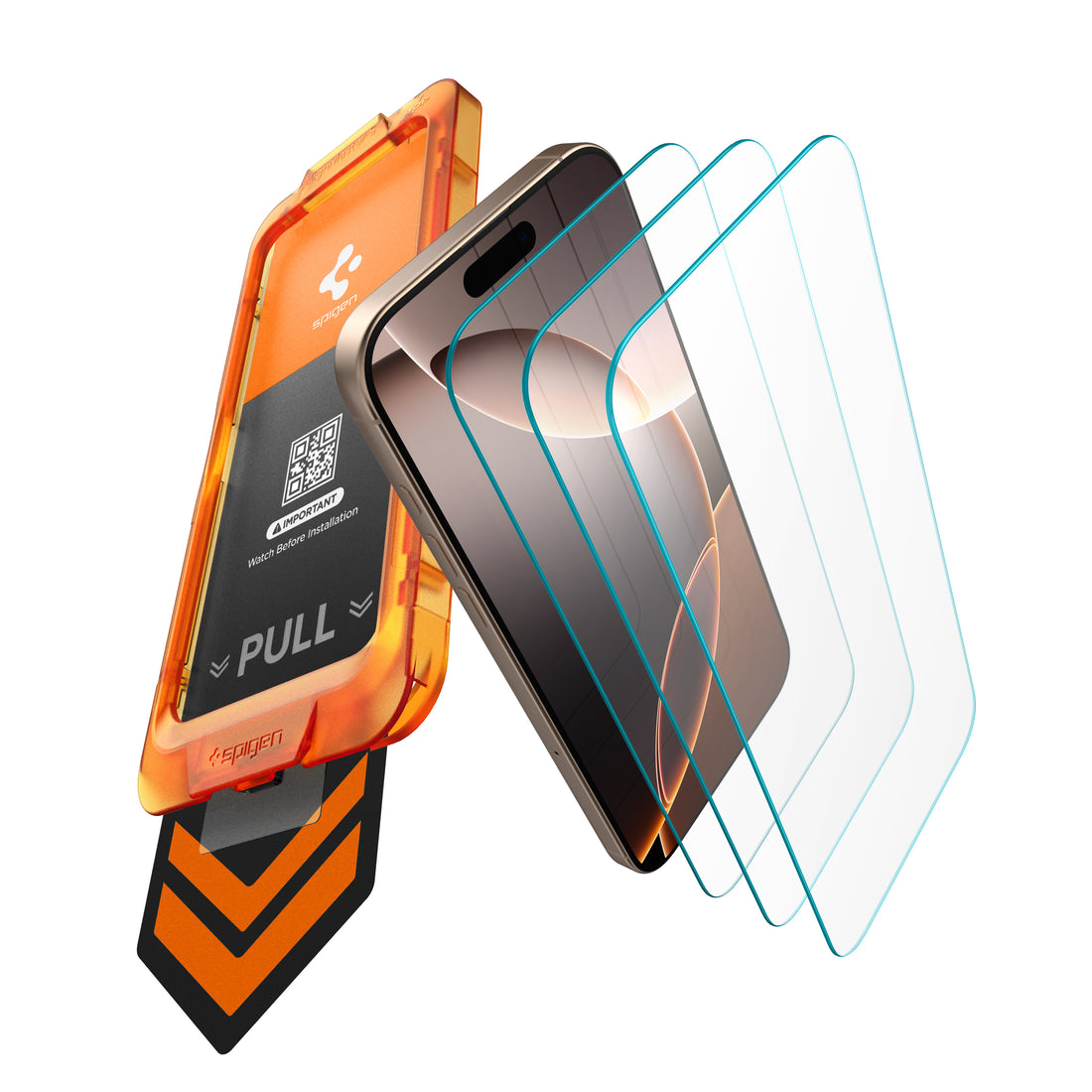 iPhone 16 Series - Glas.tR AlignMaster S (3 Pack)