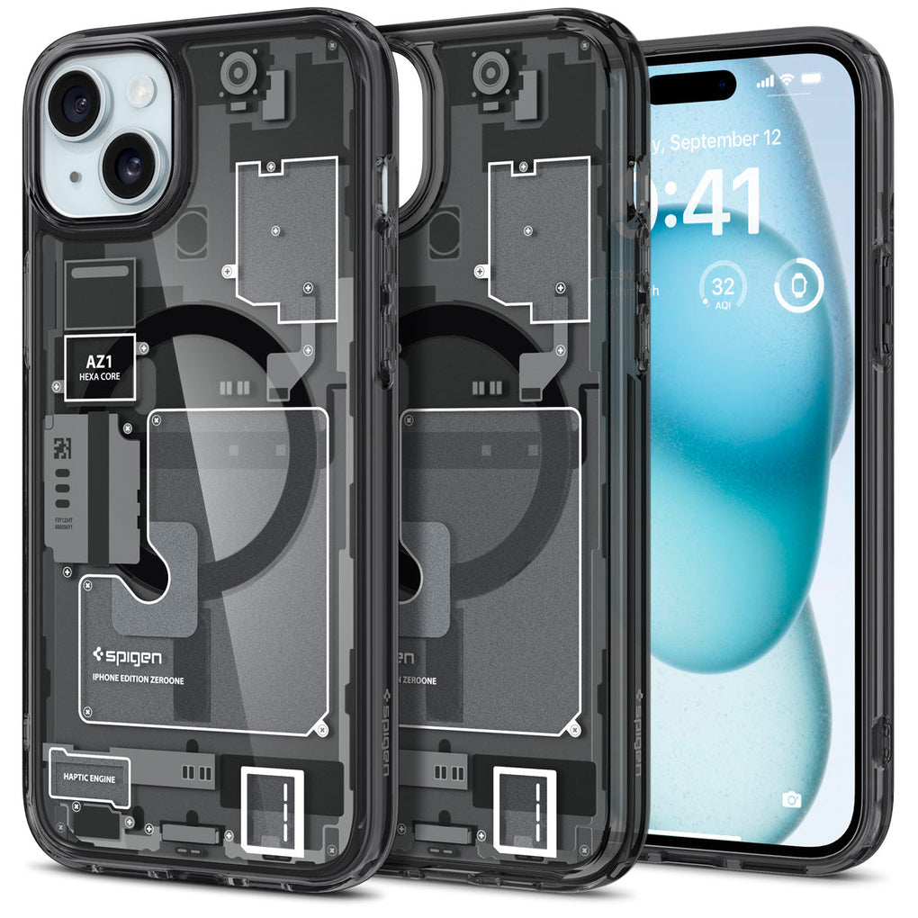 iPhone 15 Plus Case Ultra Hybrid Zero One (MagFit)