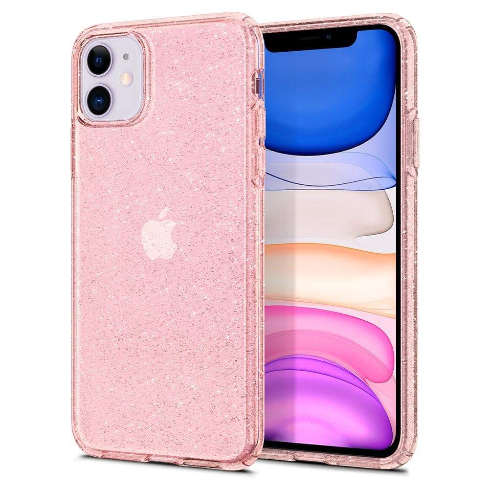 iPhone 11 Case Liquid Crystal Glitter