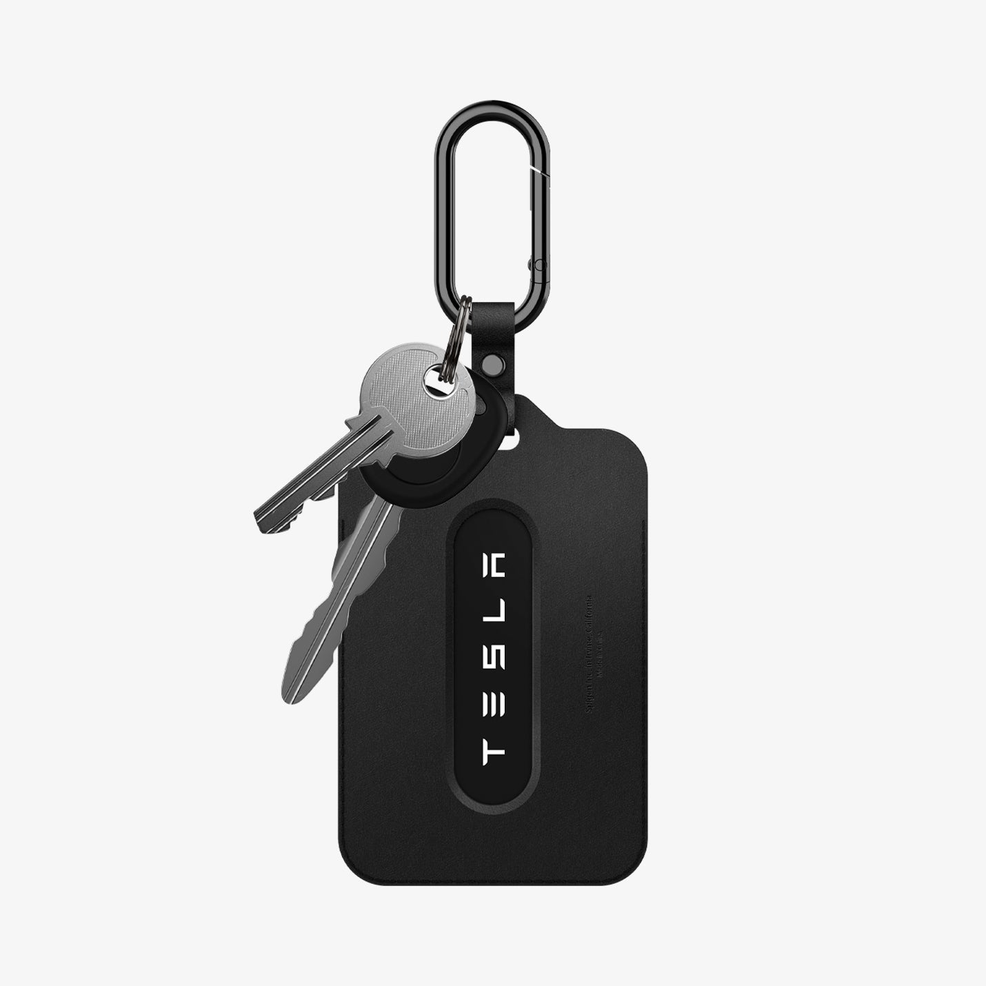 ACP08794 - Tesla AirFit Key Card Holder 2-pack | TO245 showing the key card holder attached to a keychain