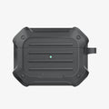 ASD00538 - Apple AirPods Pro Case Tough Armor in charcoal showing the front