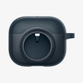 ACS04392 - Apple AirPods 3 Case Tag Armor Duo in metal slate showing the front with no AirTag in slot
