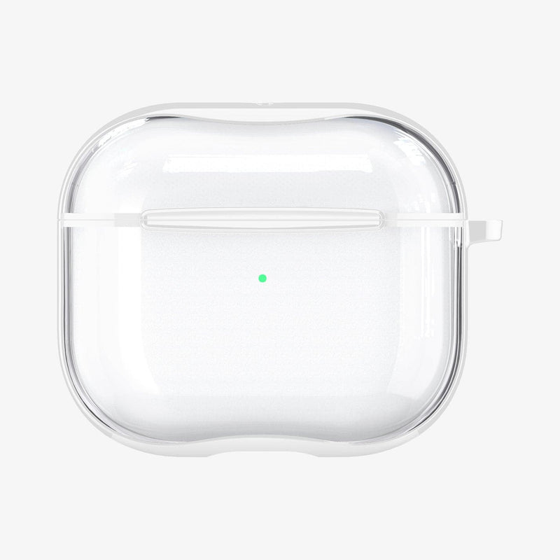 ASD01983 - Apple AirPods 3 Case Ultra Hybrid in jet white showing the front