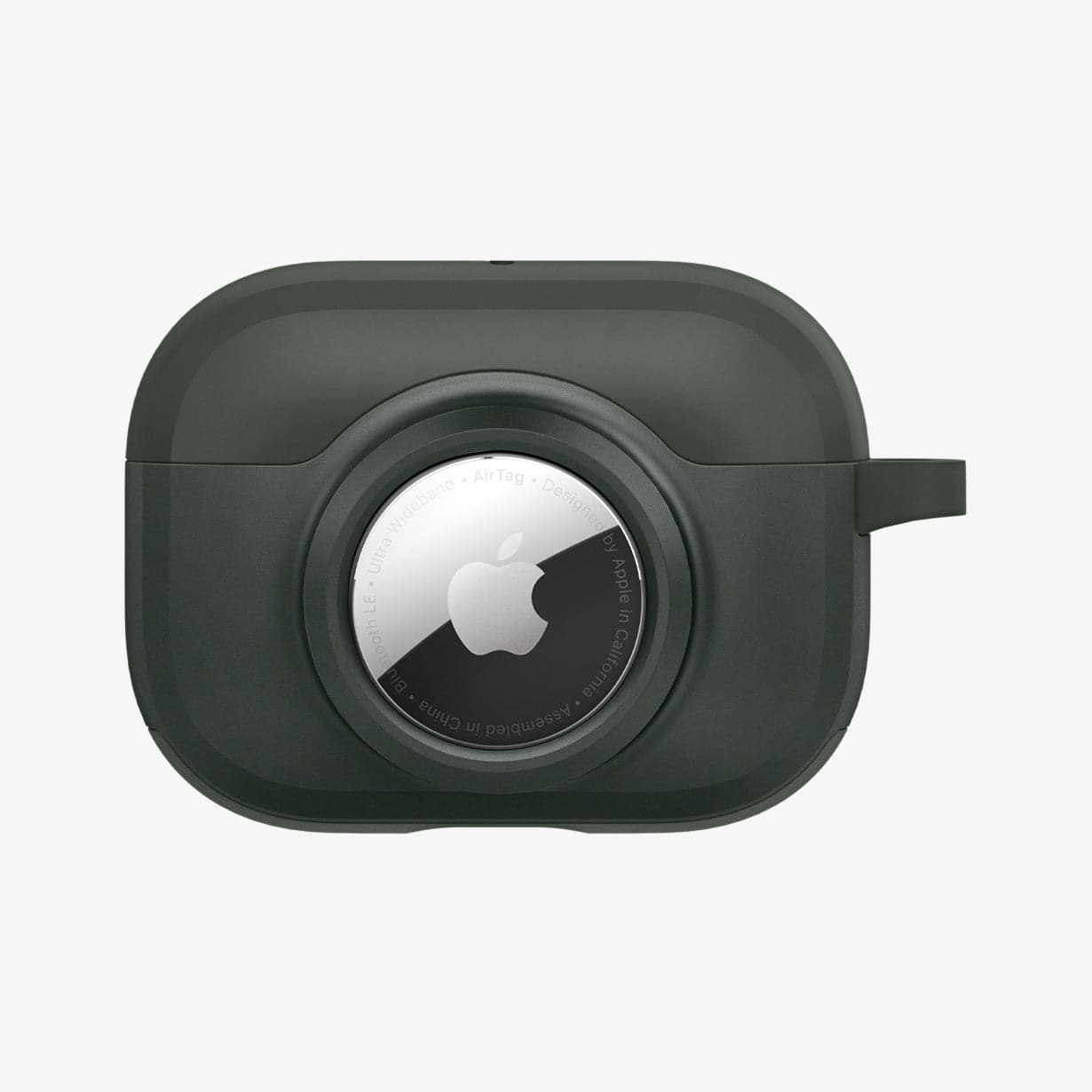 ACS04391 - Apple AirPods Pro Case Tag Armor Duo in military green showing the front