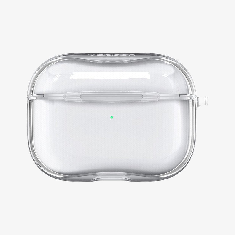 ASD00541 - Apple AirPods Pro Case Ultra Hybrid in crystal clear showing the front