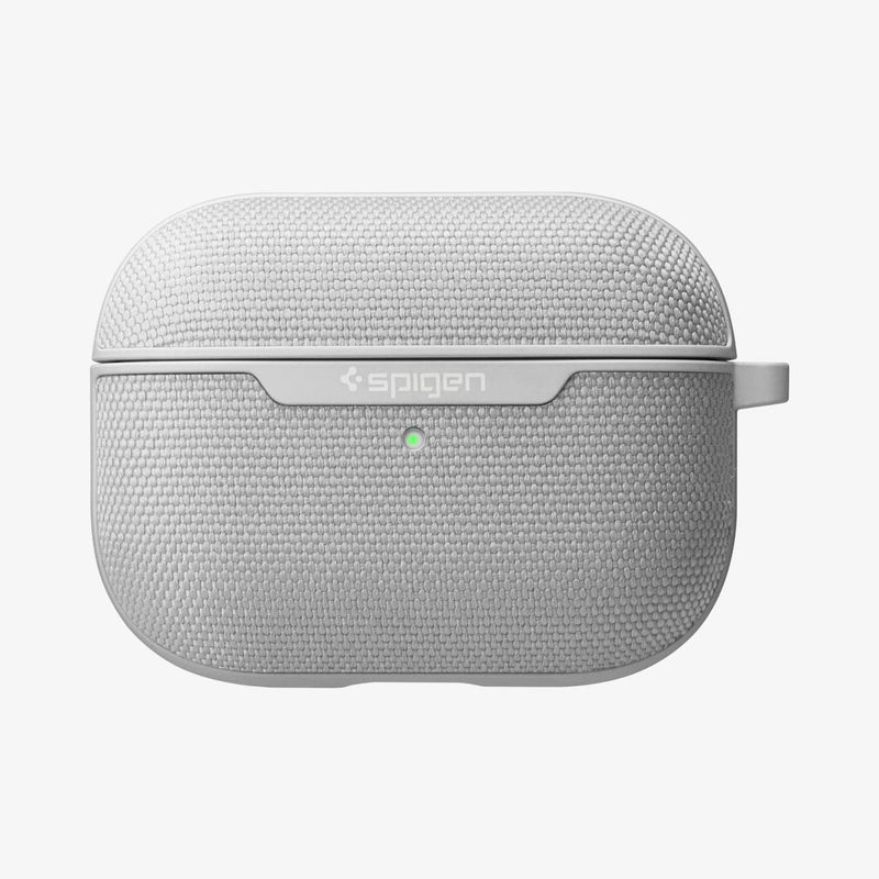 ASD00573 - Apple AirPods Pro Case Urban Fit in gray showing the front