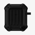 074CS26497 - Apple AirPods 1 / 2 Case Tough Armor in black showing the front