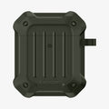 074CS26499 - Apple AirPods 1 / 2 Case Tough Armor in military green showing the front