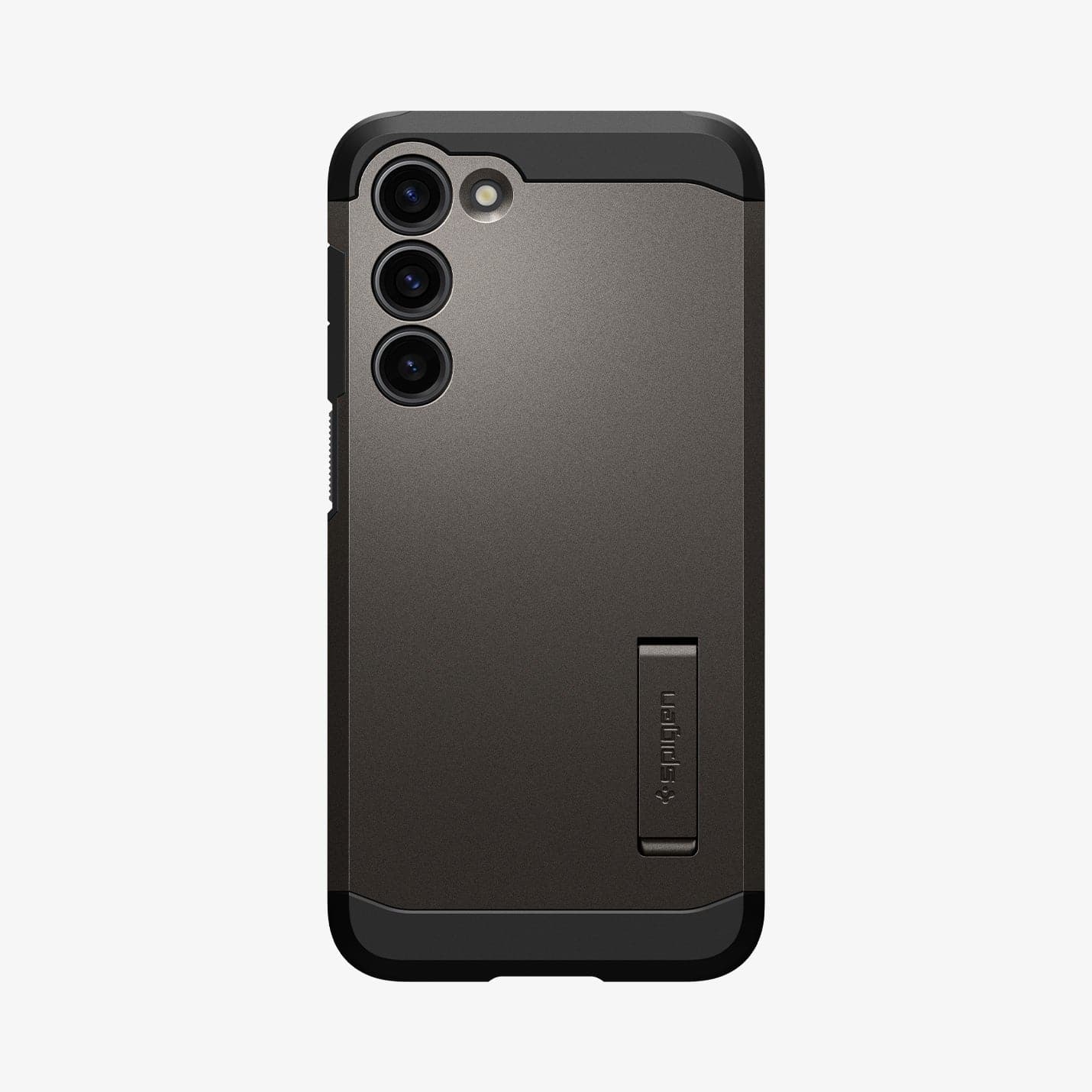 ACS05673 - Galaxy S23 Plus Case Tough Armor in gunmetal showing the back