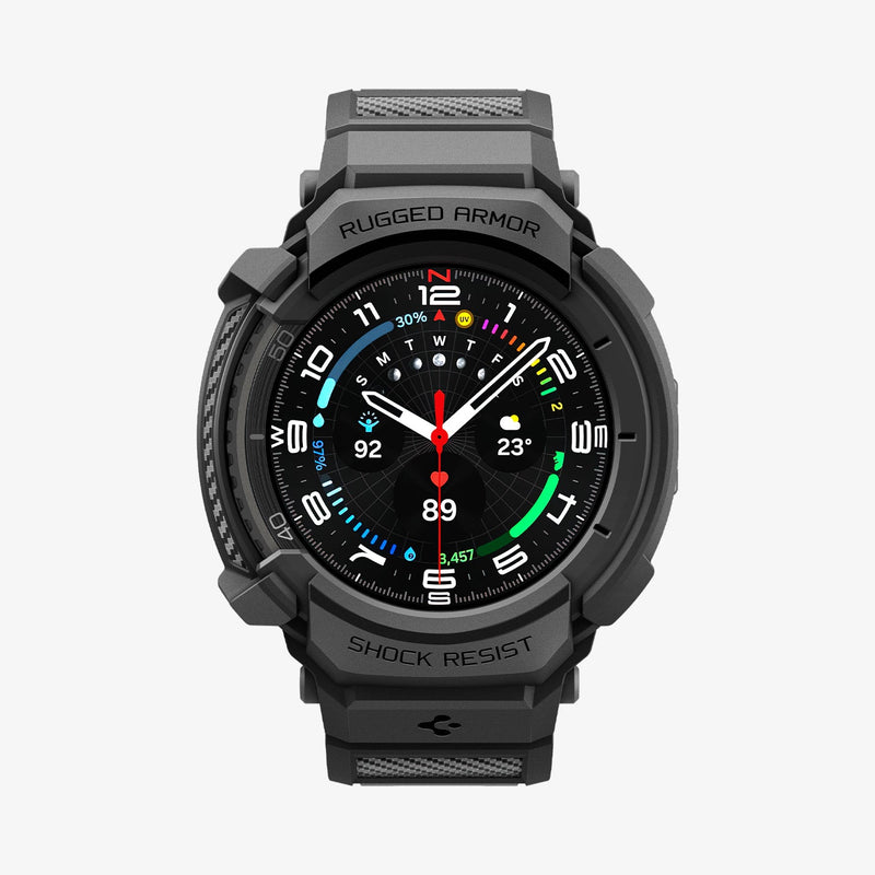 ACS10013 - Galaxy Watch 8 Rugged Armor Pro showing the front